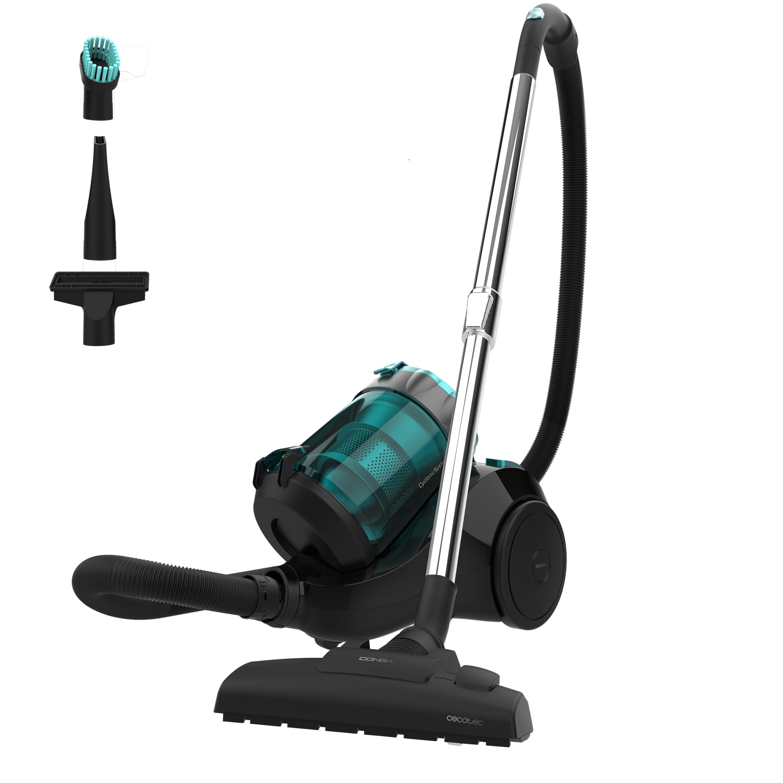 جارو برقی سکوتک اسپانیا بدون کیسه Cecotec مدل Conga Rockstar Multiceclonic Compact Plus. ۸۰۰ کد 8590